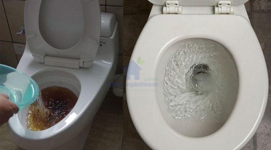 Hướng dẫn xử lý bồn cầu nghẹt băng vệ sinh đơn giản