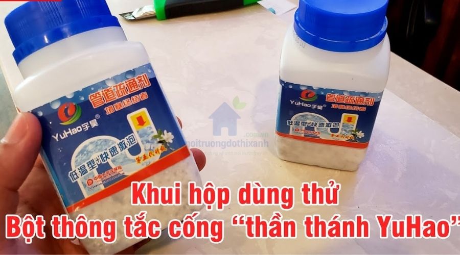 Bột thông bồn cầu có hiệu quả không