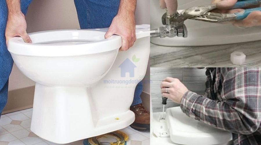 Cách sửa bồn cầu bị rỉ nước hiệu quả tại nhà