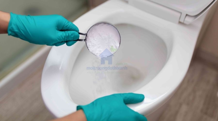 thông tắc bồn cầu bằng bột thông cống