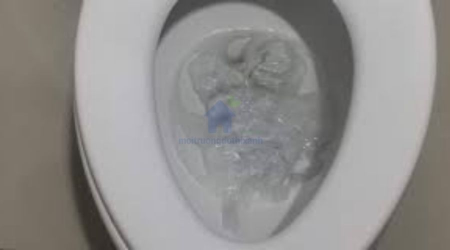 Dấu hiệu bồn cầu bị tắc do dị vật rơi vào