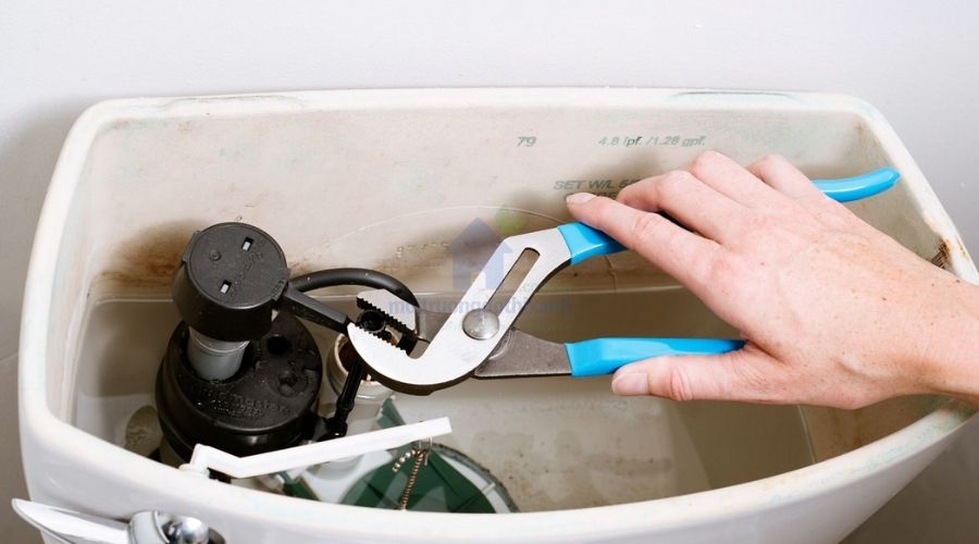 cách Các bước sửa bồn cầu xả nước yếu