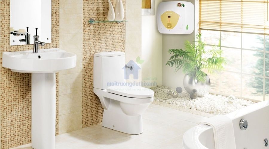 Bản vẽ kích thước lắp đặt bồn cầu chuẩn