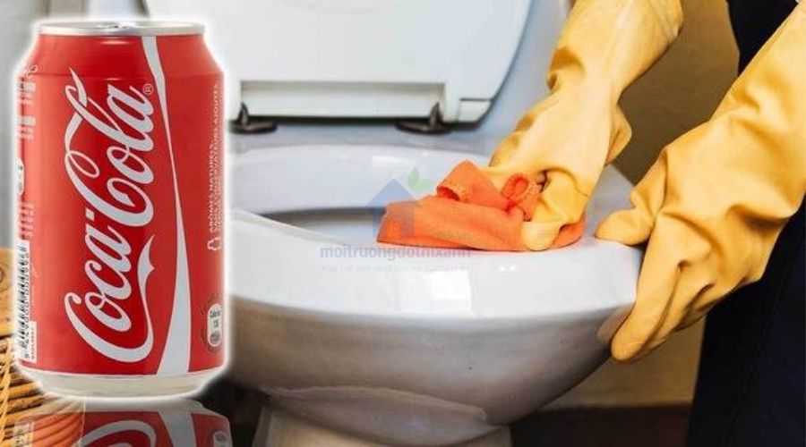 Cách xử lý bồn cầu bị nghẹt bằng Coca Cola