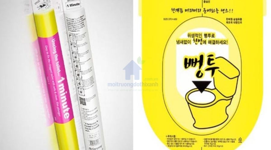 Hướng dẫn sử dụng miếng dán thông bồn cầu đúng cách