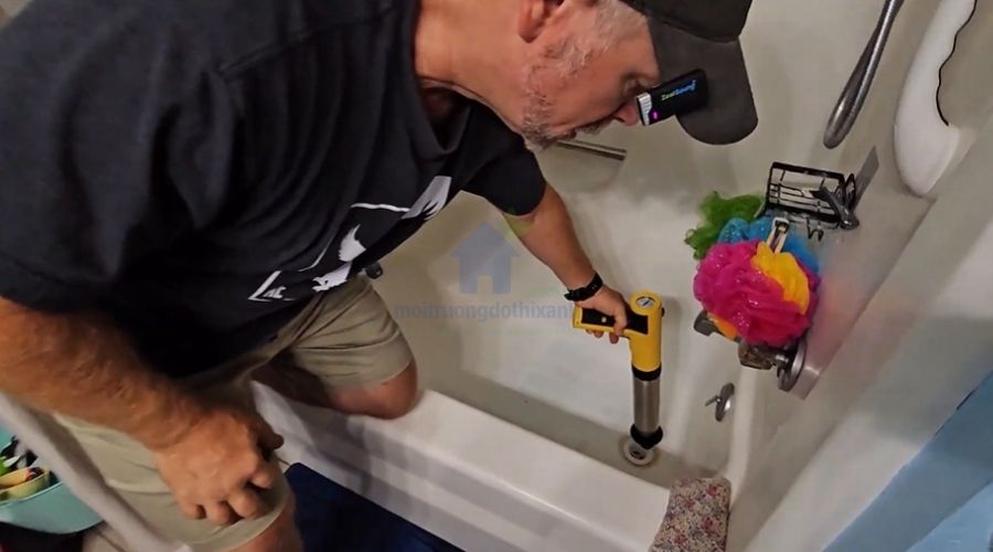 Súng thông tắc bồn cầu áp lực cao hiệu quả nhanh