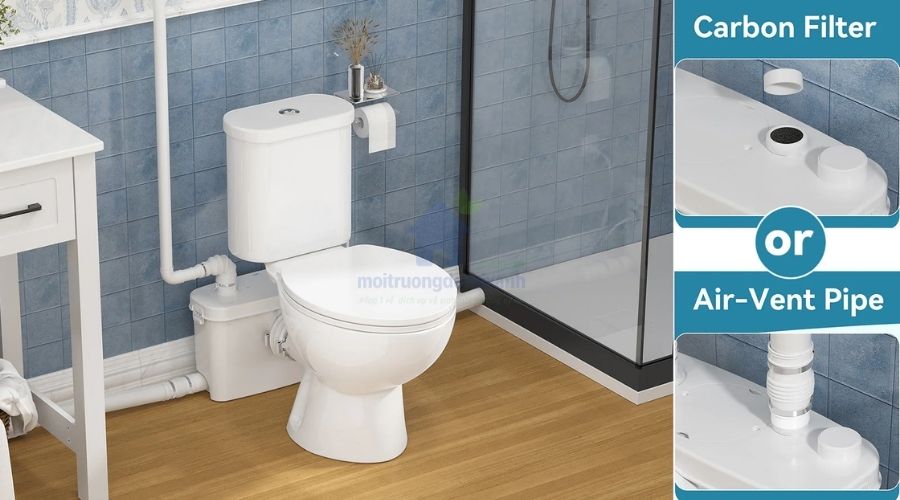 Dụng cụ thông bồn cầu bằng áp lực