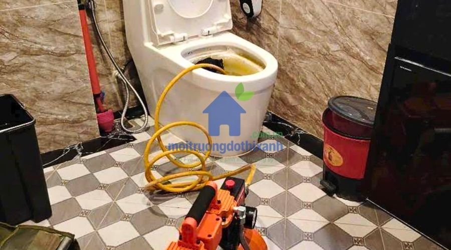 Công ty môi trường Thái Nguyên chuyên thông bồn cầu