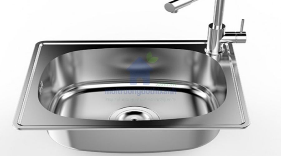 Chọn kích thước chậu rửa bát 1 hố chuẩn cho gia đình