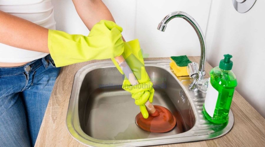 Thụt thông bồn rửa bát loại nào hiệu quả nhất hiện nay?