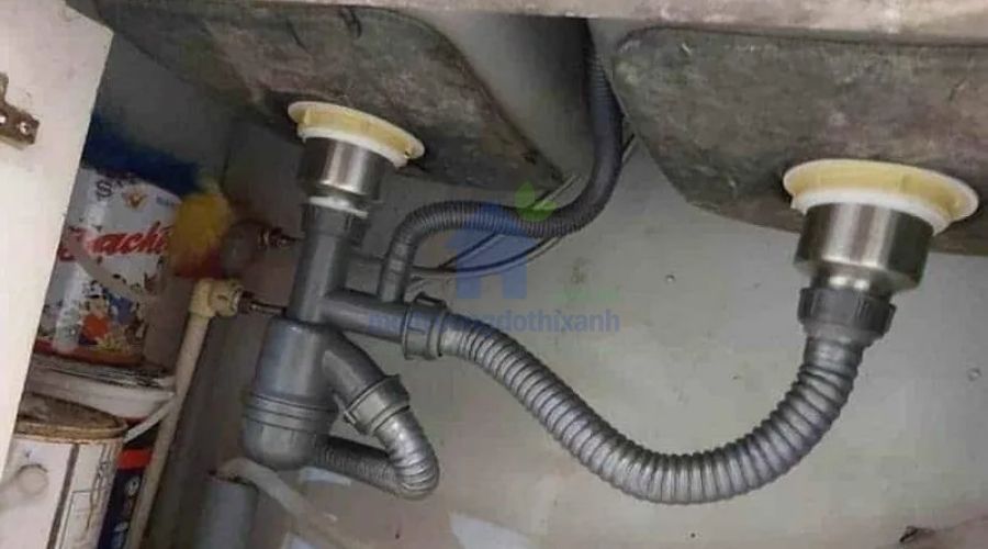 Cách chống thấm khu vực dưới bồn rửa bát