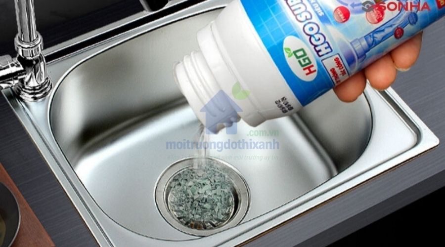 Dung dịch thông tắc chậu rửa bát loại nào tốt nhất hiện nay?