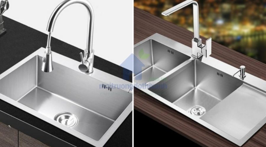 Nên Dùng Bồn Rửa Bát Đơn Hay Đôi? So Sánh Chi Tiết