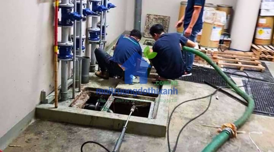 Công nghệ và thiết bị hút hầm cầu hiện đại tại Dĩ An