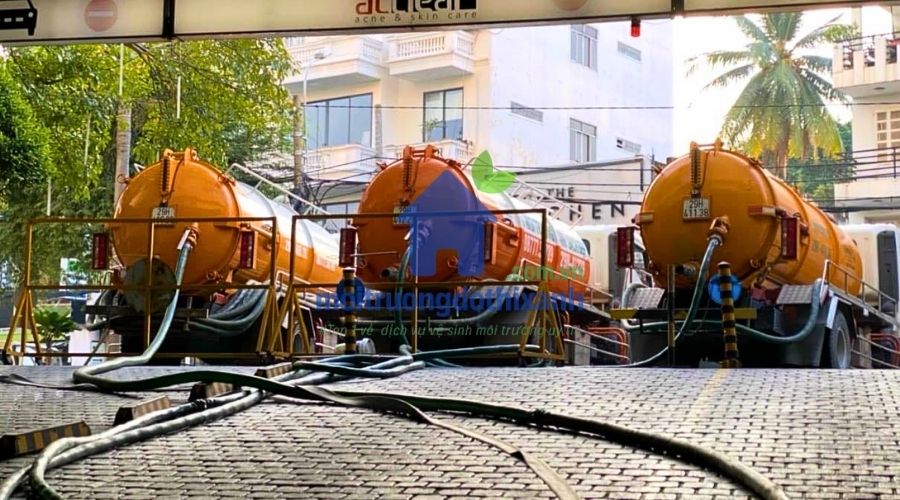 Quy trình hút hầm cầu Dĩ An trọn gói chuyên nghiệp