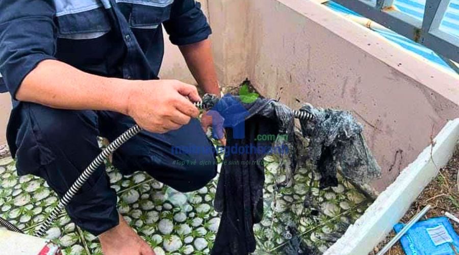 dịch vụ thông tắc cống tại thạch thất