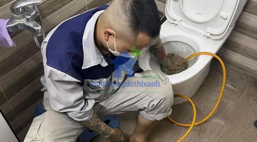 Cách xử lý bồn cầu nghẹt khu vực Bắc Từ Liêm