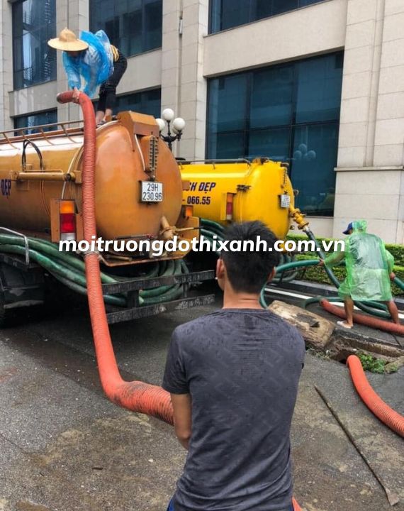 hút hầm cầu