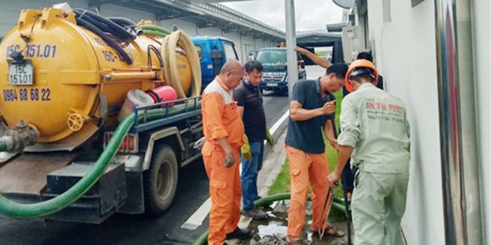 Dịch vụ hút hầm cầu tại Biên Hòa  bảo hành dài hạn