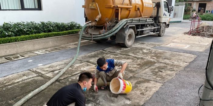 Dịch vụ hút hầm cầu ở tại Đồng Nai triệt để, hoàn thành đúng tiến độ