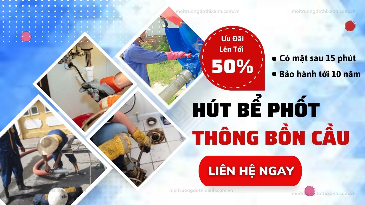 dịch vụ thông bồn cầu uy tín số 1 thị trường bảo hành dài hạn môi trường đô thị xanh